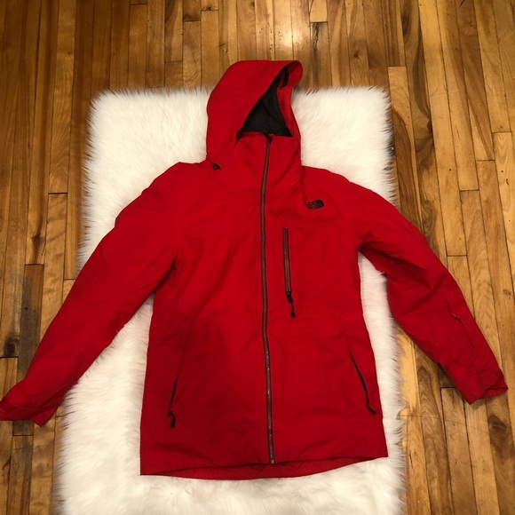 The North Face Bold Red Hooded coat - Picture 2 of 9